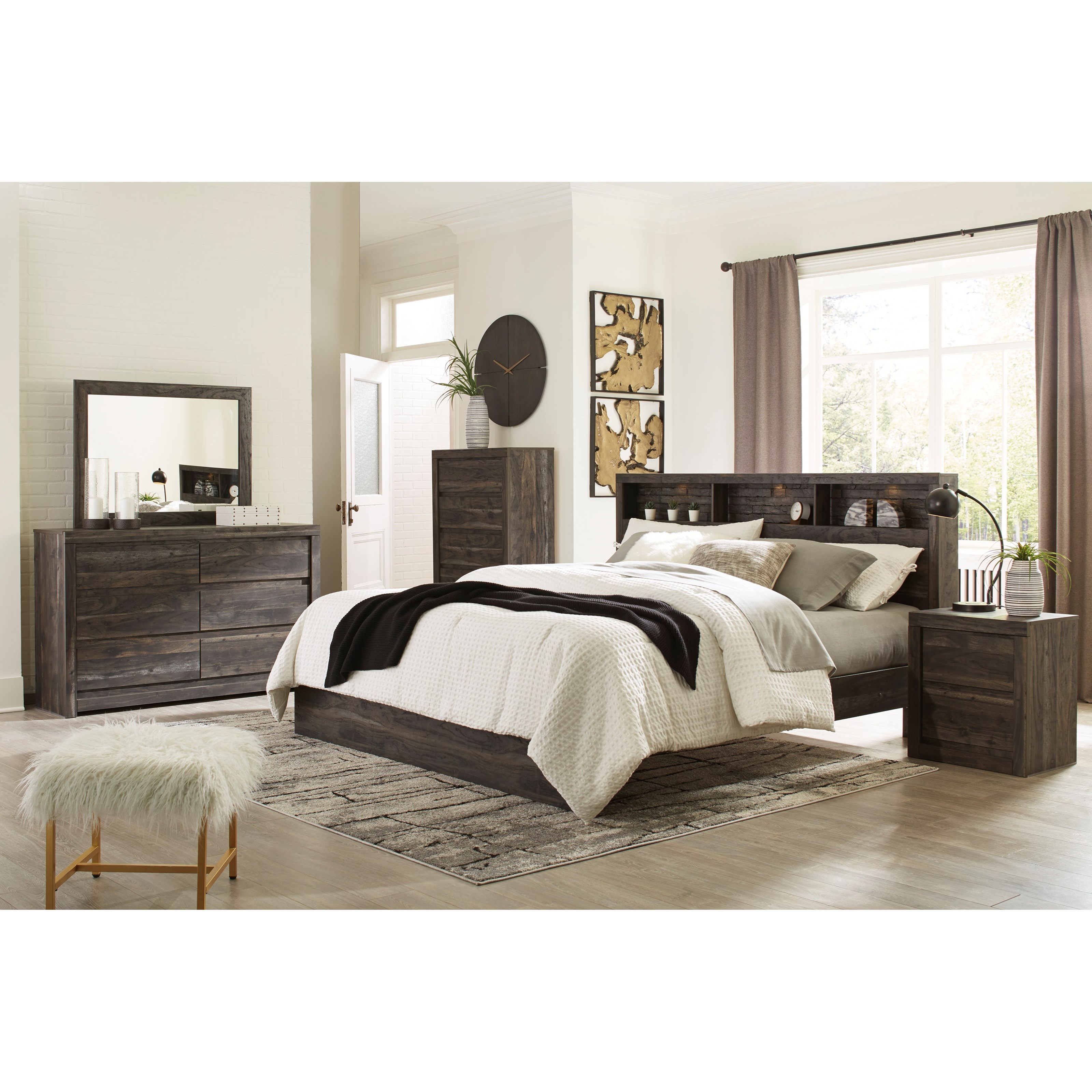 Watchi Bay Bed Breakfast Manitoba Canada JB King Vay Bay B7011 K Bedroom Group 1 King Bedroom Group | EFO